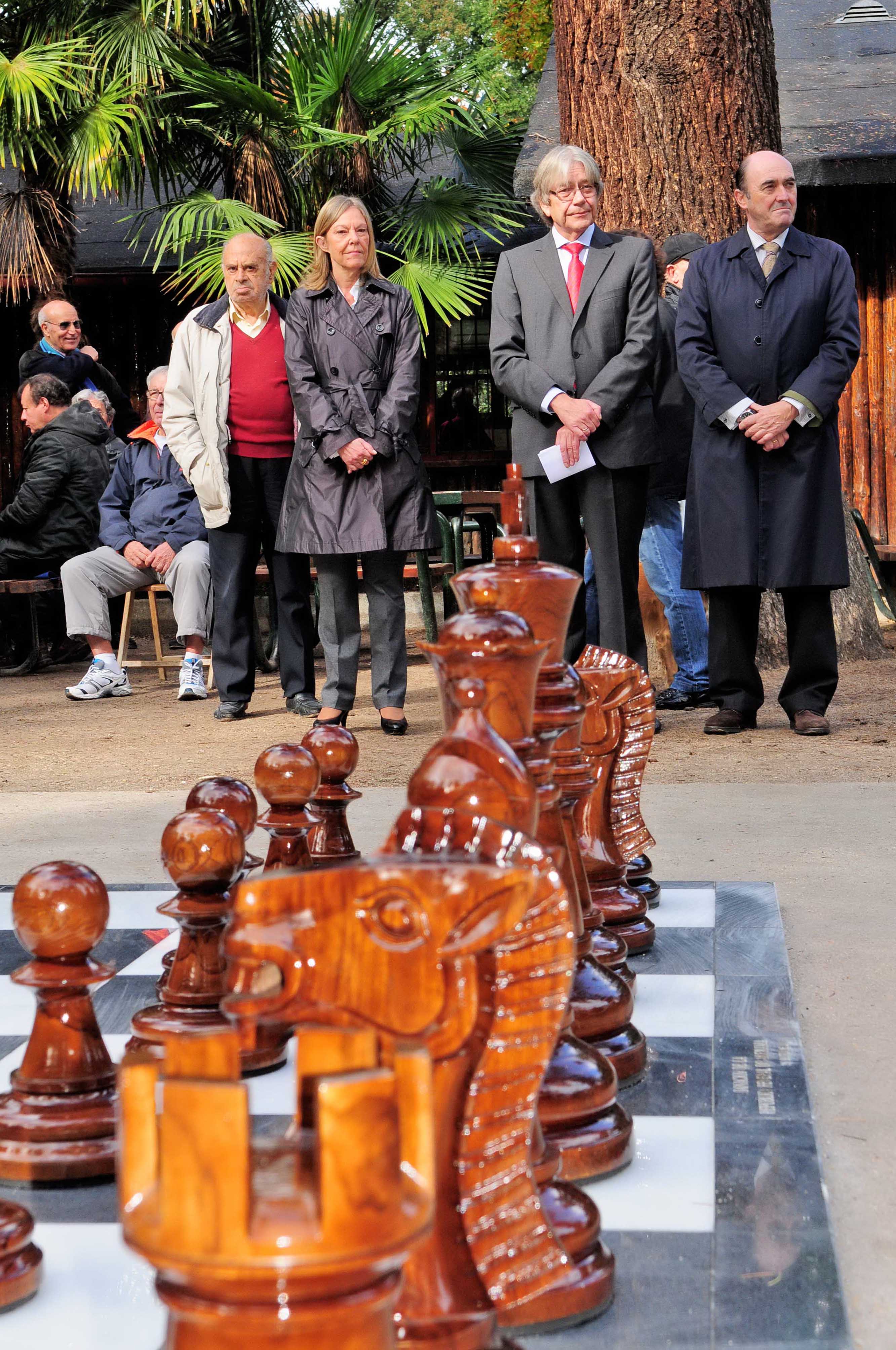 Nuevo ajedrez en El Retiro Ayuntamiento de Madrid